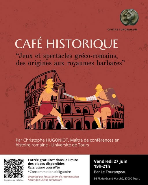 Café Historique - Tours juin 2025